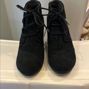 Black Suede Ankle Boots